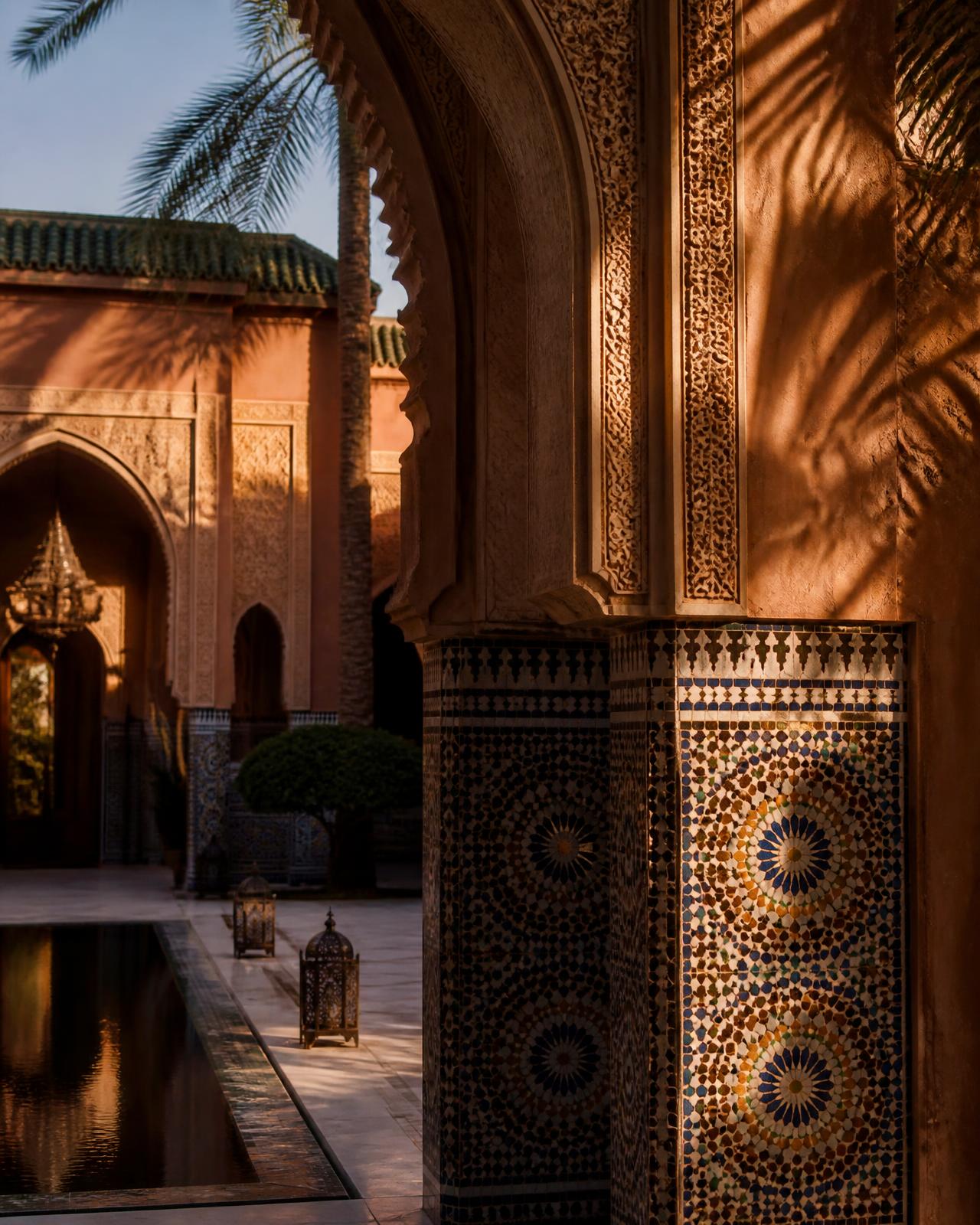 Détail architectural marocain